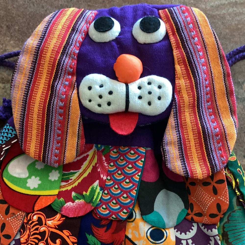 NWOT Handcrafted Drawstring Backpack - Picture 2 of 8
